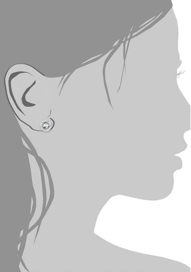 S.Oliver Oorstekers 2015124 met kristalsteen