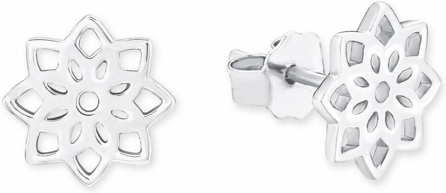 S.Oliver Oorstekers Bloem 2017220 met zirkoon (synthetisch) - Foto 3