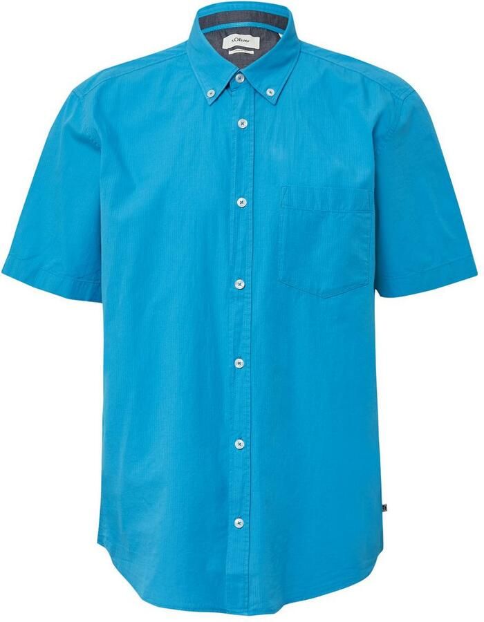 S.Oliver Overhemd met korte mouwen met borstzak