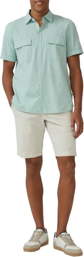 S.Oliver Overhemd met korte mouwen met borstzakken - Foto 2