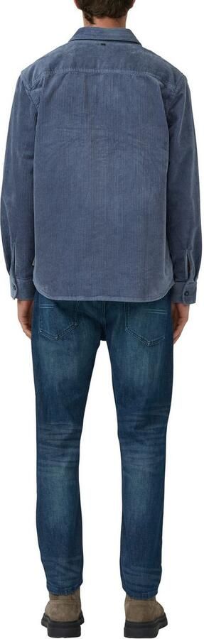 S.Oliver Overhemd met lange mouwen Cord met borstzak - Foto 2