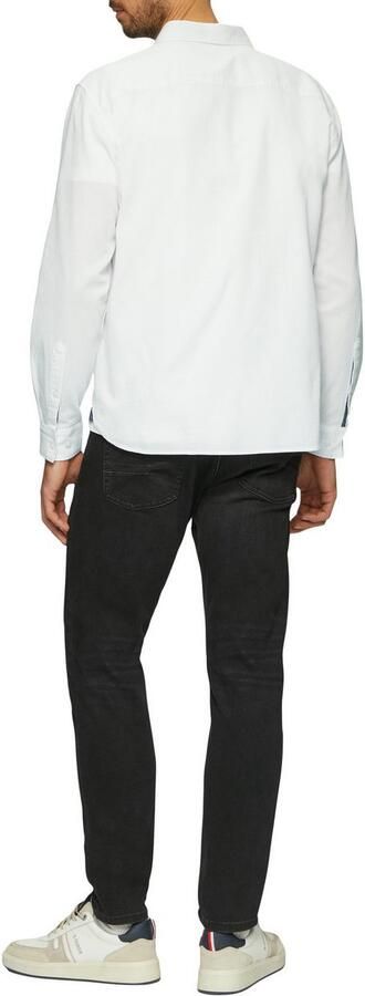 S.Oliver RED LABEL Regular fit vrijetijdsoverhemd van piqué van puur katoen - Foto 5