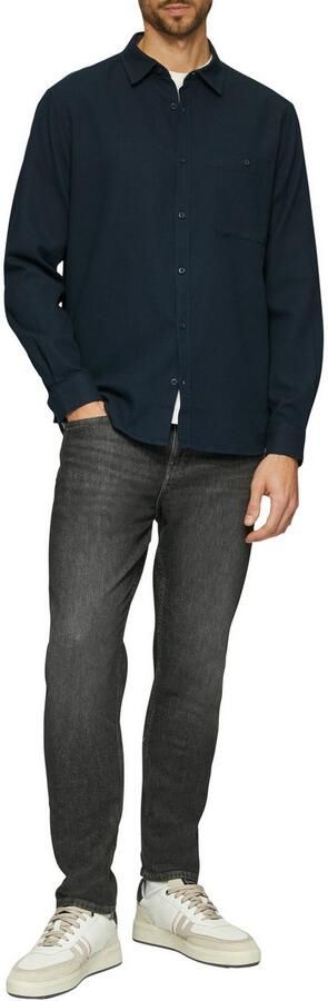 S.Oliver RED LABEL Regular fit vrijetijdsoverhemd van piqué van puur katoen - Foto 5