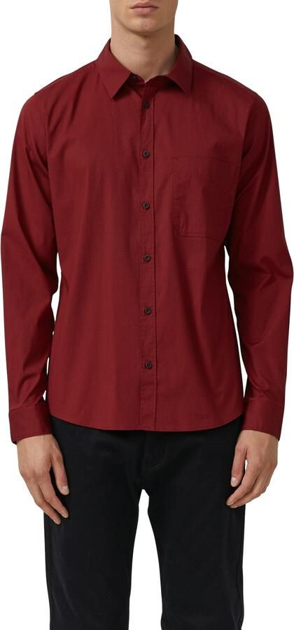 S.Oliver Overhemd met lange mouwen met borstzak - Foto 4