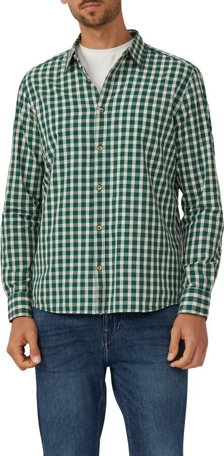 S.Oliver Overhemd met lange mouwen met ruitpatroon - Foto 4