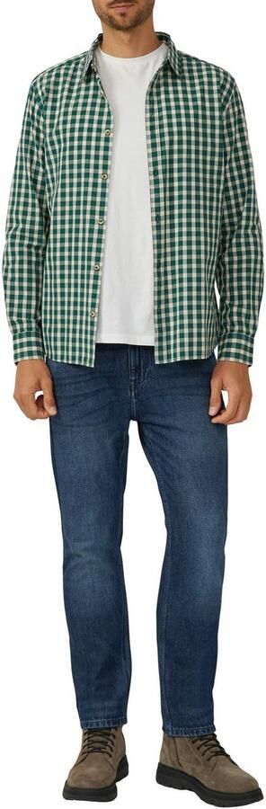 S.Oliver Overhemd met lange mouwen met ruitpatroon - Foto 2