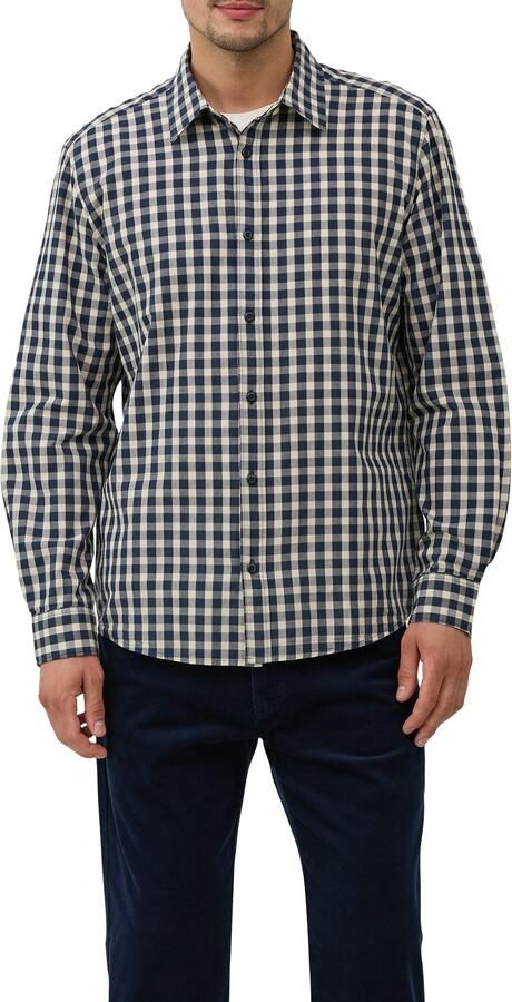 S.Oliver Overhemd met lange mouwen met ruitpatroon - Foto 4