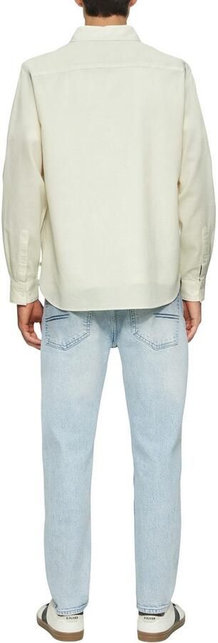 S.Oliver Overhemd met lange mouwen met structuurmotief - Foto 3