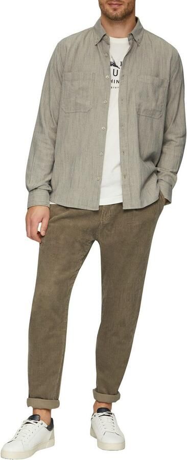 S.Oliver Overhemd met lange mouwen met zakken - Foto 3