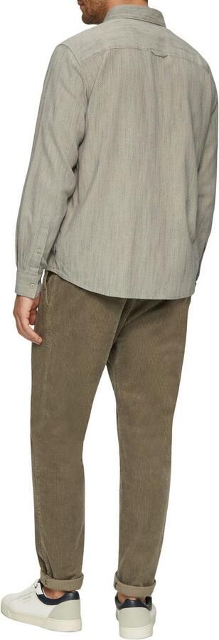 S.Oliver Overhemd met lange mouwen met zakken - Foto 4