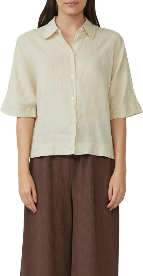 S.Oliver Overhemdblouse met knoopsluiting en blousekraag - Foto 7