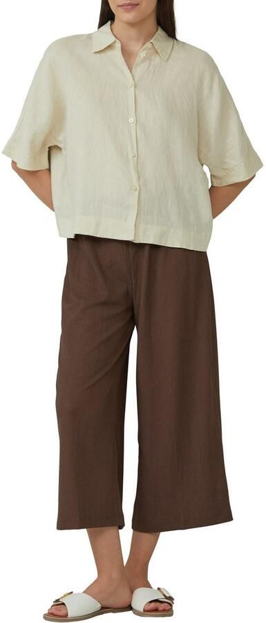 S.Oliver Overhemdblouse met knoopsluiting en blousekraag - Foto 5