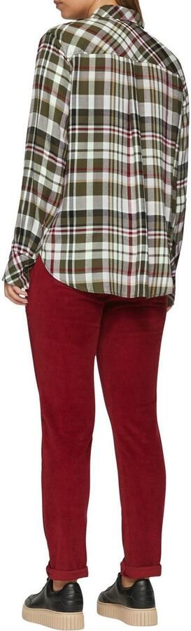 S.Oliver RED LABEL Relaxed fit overhemdblouse van viscosemix - Foto 3