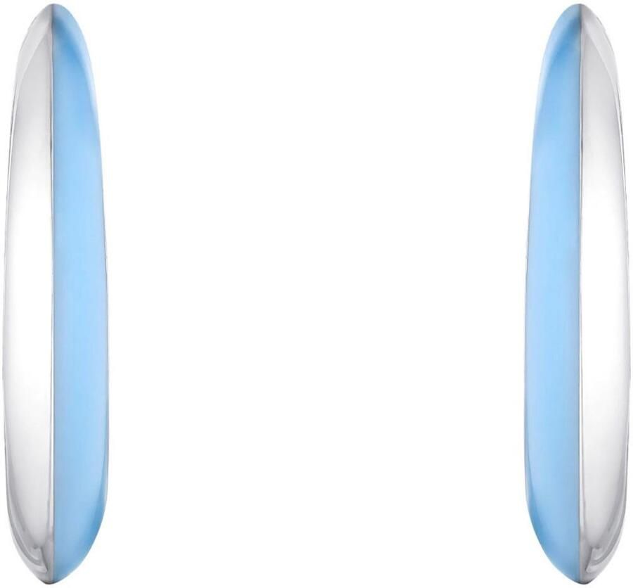 S.Oliver Paar creolen 2037974 met emaille - Foto 3