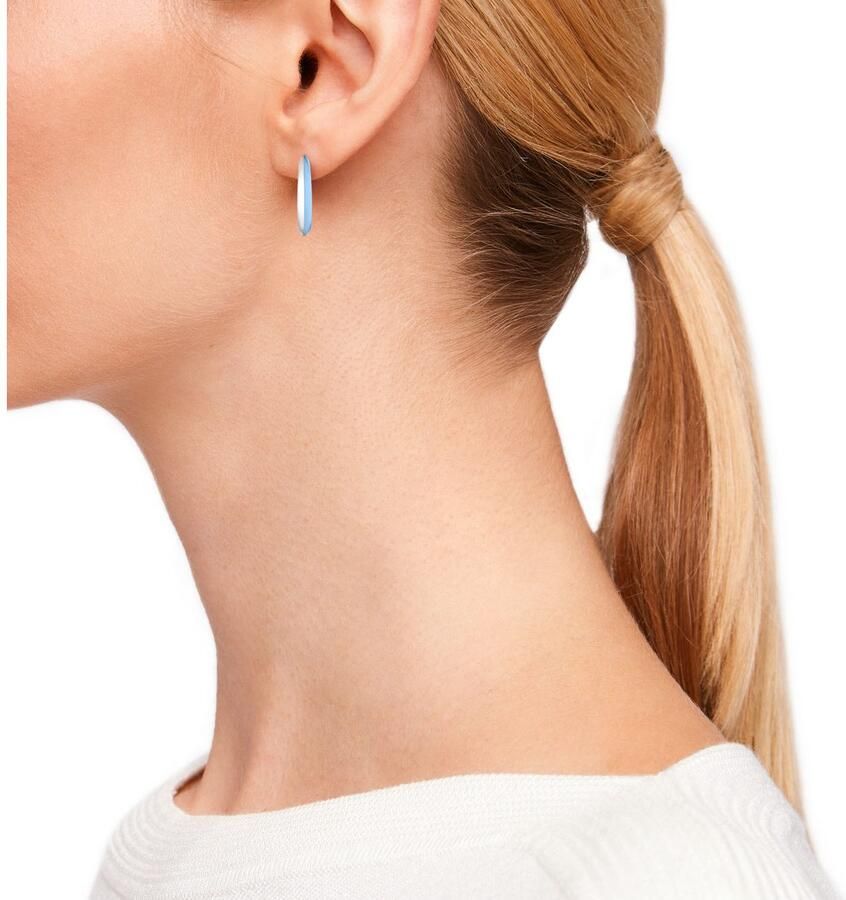 S.Oliver Paar creolen 2037974 met emaille - Foto 2