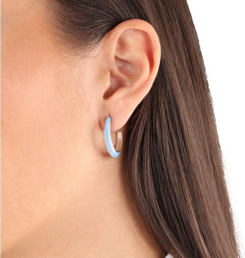 S.Oliver Paar creolen 2037974 met emaille