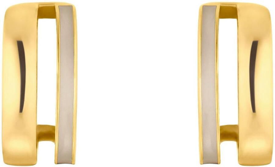 S.Oliver Paar creolen 2037981 met emaille - Foto 2