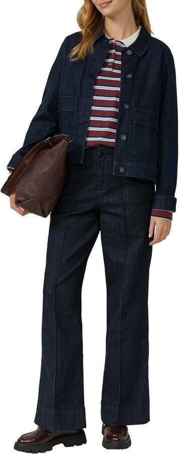 S.Oliver Poloshirt Lange mouw met strepen - Foto 2