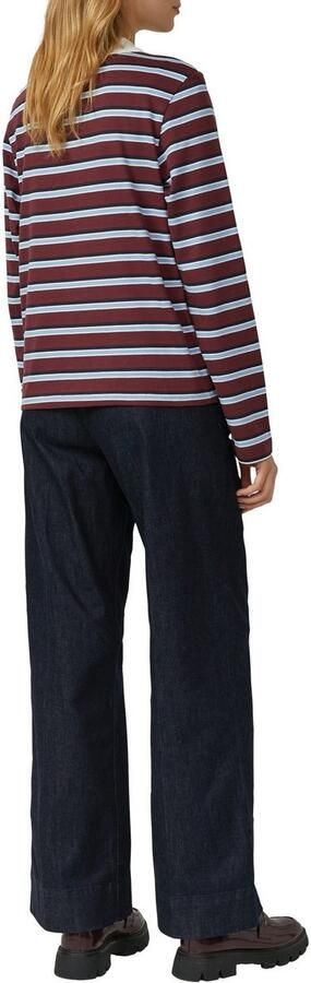 S.Oliver Poloshirt Lange mouw met strepen - Foto 3