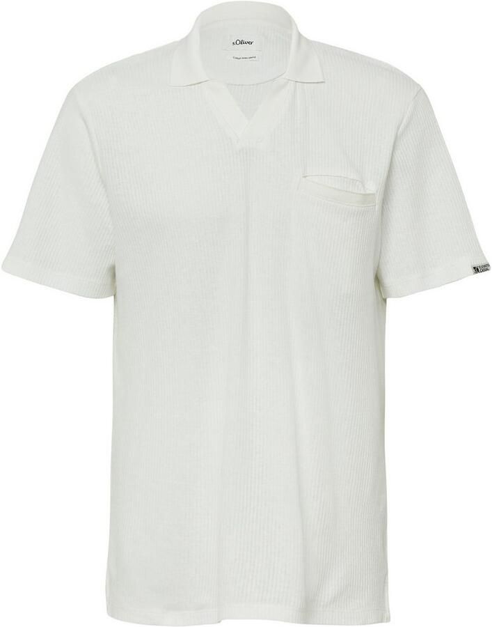 S.Oliver Poloshirt met borstzak