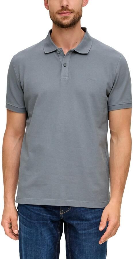 S.Oliver RED LABEL Poloshirt met labeldetail - Foto 5