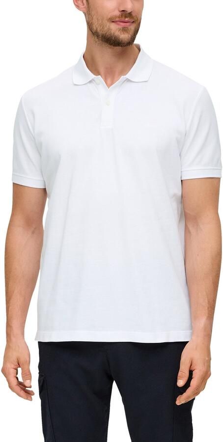 S.Oliver RED LABEL Poloshirt met labeldetail - Foto 7