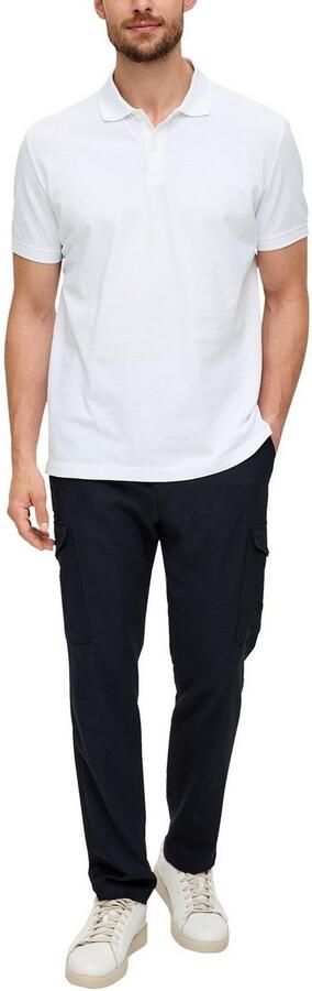 S.Oliver RED LABEL Poloshirt met labeldetail - Foto 6