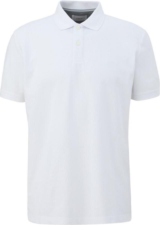 S.Oliver RED LABEL Poloshirt met labeldetail - Foto 3