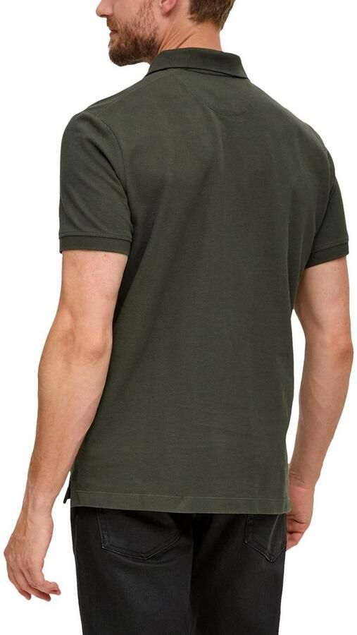 S.Oliver RED LABEL Poloshirt met labeldetail - Foto 4