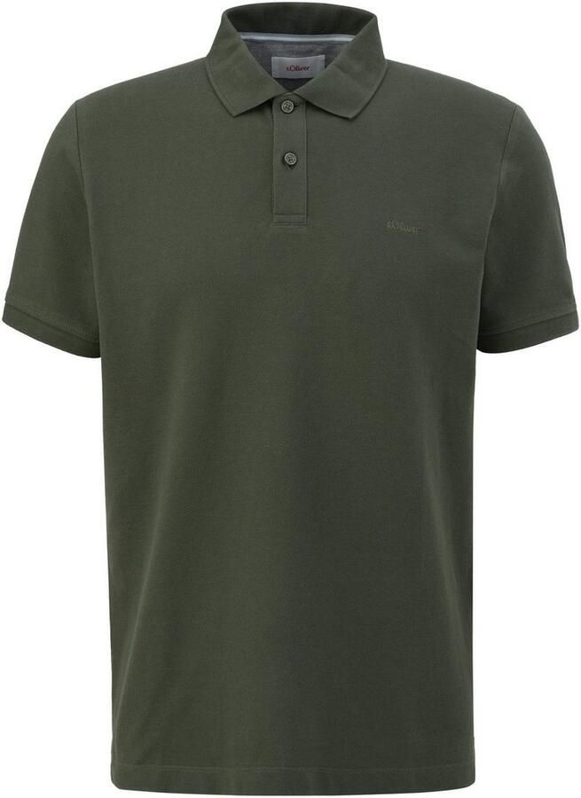 S.Oliver RED LABEL Poloshirt met labeldetail - Foto 2