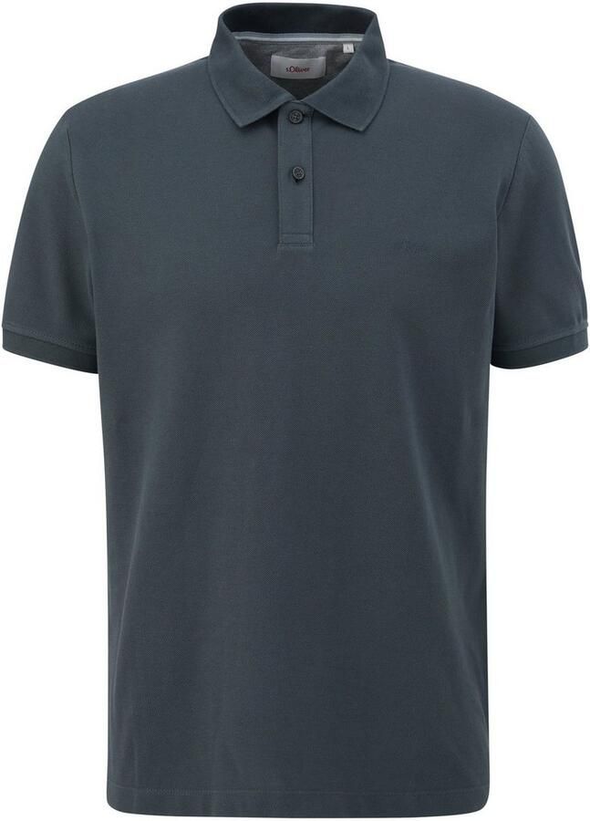 S.Oliver RED LABEL Poloshirt met labeldetail - Foto 2