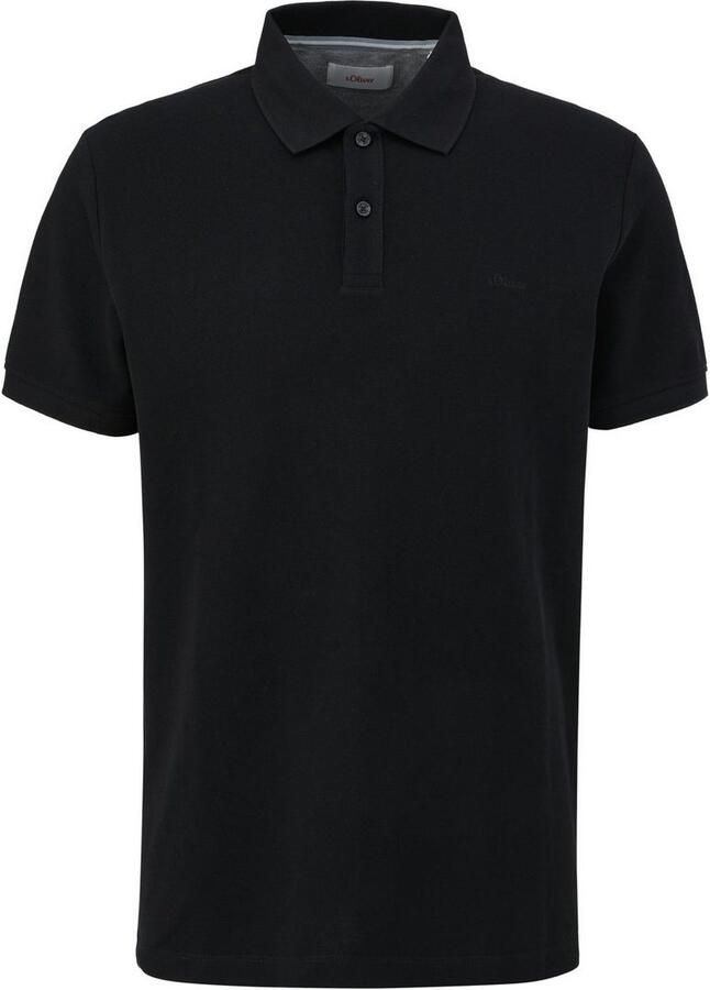 S.Oliver RED LABEL Poloshirt met labeldetail - Foto 3