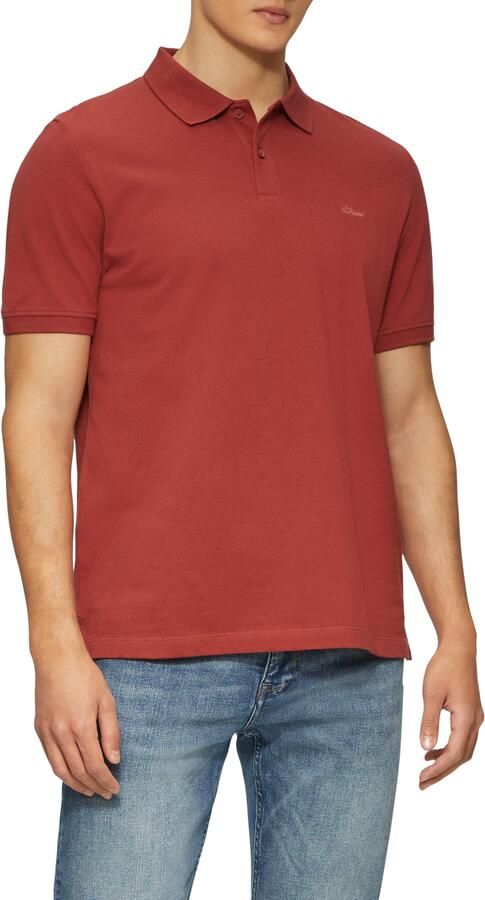 S.Oliver RED LABEL Regular fit poloshirt van katoenpiqué - Foto 6