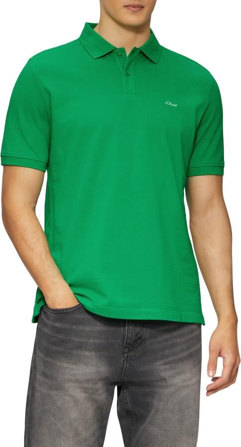 S.Oliver RED LABEL Regular fit poloshirt van katoenpiqué - Foto 7