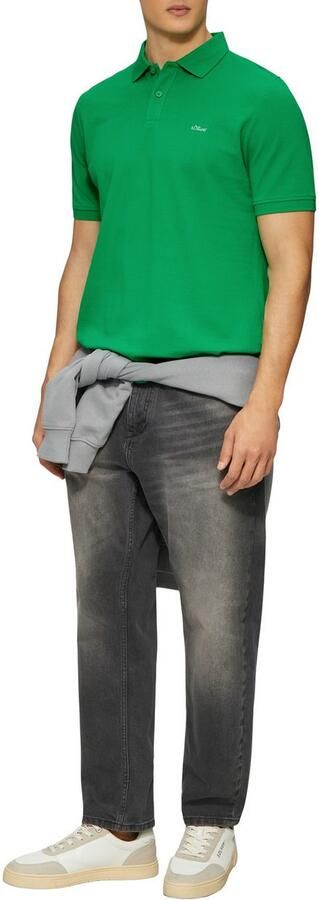 S.Oliver RED LABEL Regular fit poloshirt van katoenpiqué - Foto 5