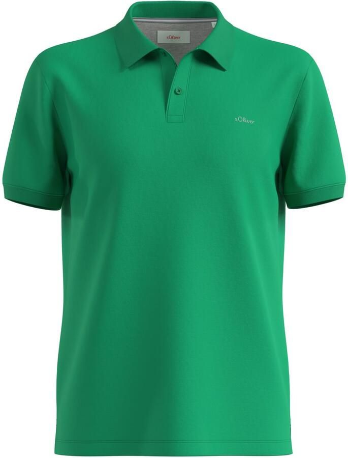 S.Oliver RED LABEL Regular fit poloshirt van katoenpiqué - Foto 4