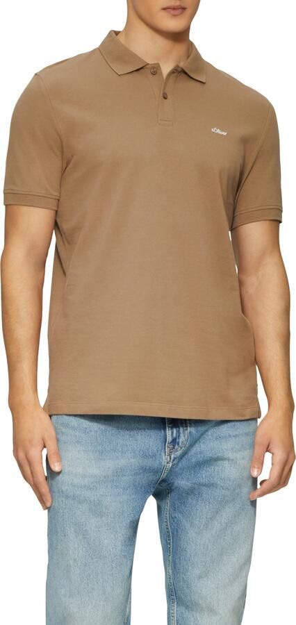 S.Oliver RED LABEL Regular fit poloshirt van katoenpiqué - Foto 4