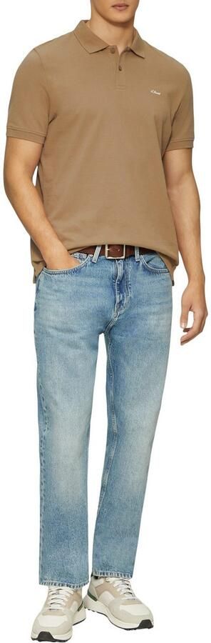 S.Oliver RED LABEL Regular fit poloshirt van katoenpiqué - Foto 2