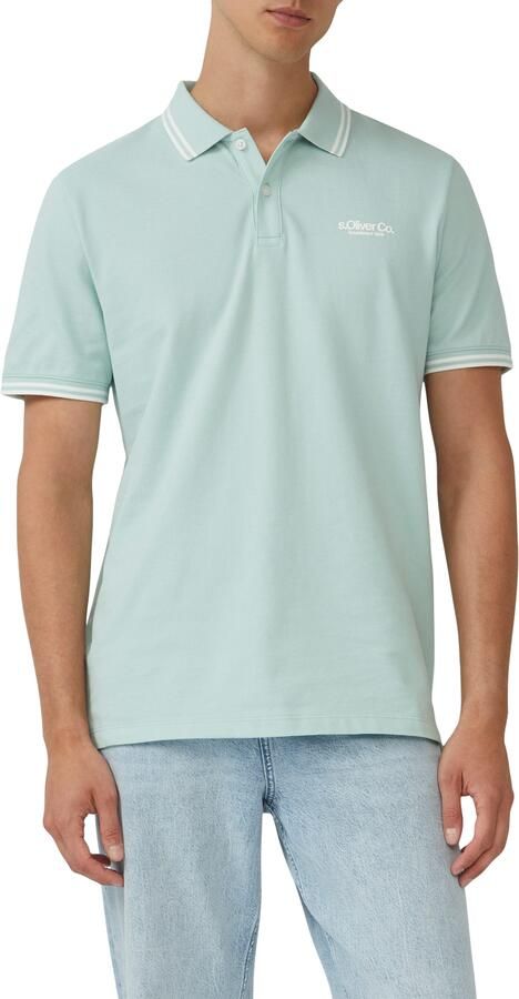 S.Oliver Poloshirt met logo-opschrift - Foto 4