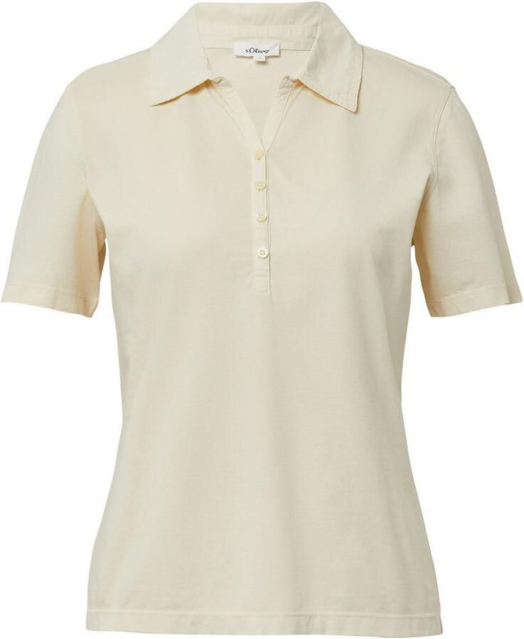 S.Oliver RED LABEL Regular fit jersey polo van zuiver katoen