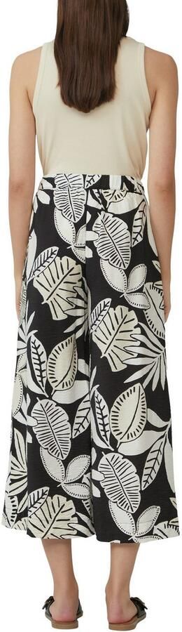 S.Oliver wide leg high waist culotte zwart - Foto 6