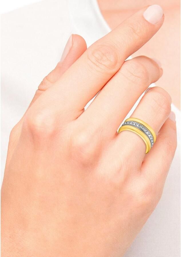 S.Oliver Ring 2036837 -38 -39 -40 met zirkoon (synthetisch)