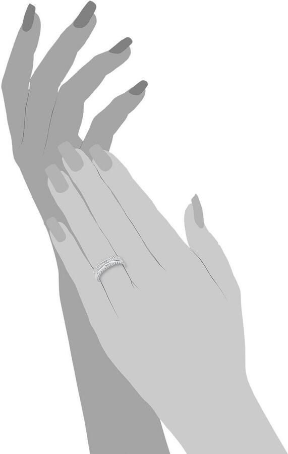 S.Oliver Ringenset 2015038 met zirkoon (synthetisch) (set 4-delig) - Foto 4