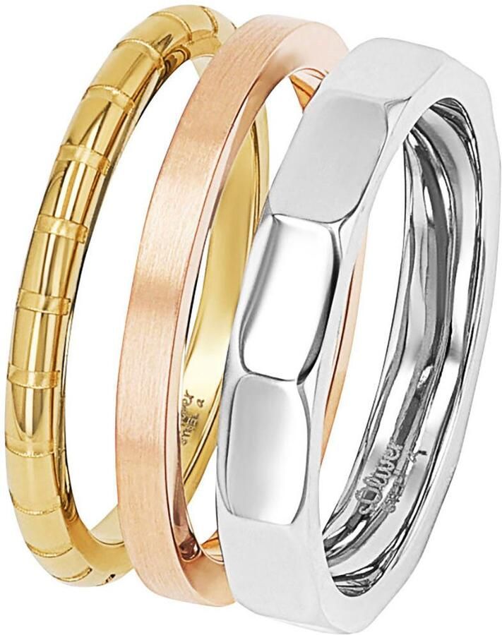 S.Oliver Ringenset 2038890 -91 -92 -93 (set 3-delig) - Foto 3