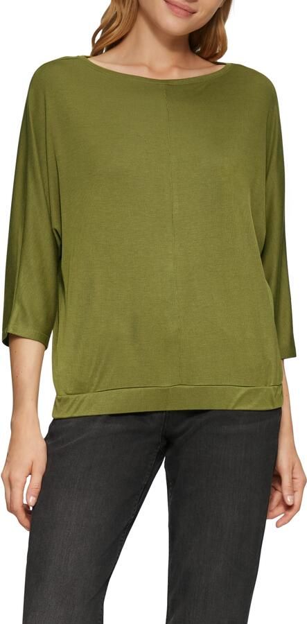 S.Oliver Shirt met 3 4 mouwen met ronde hals - Foto 5