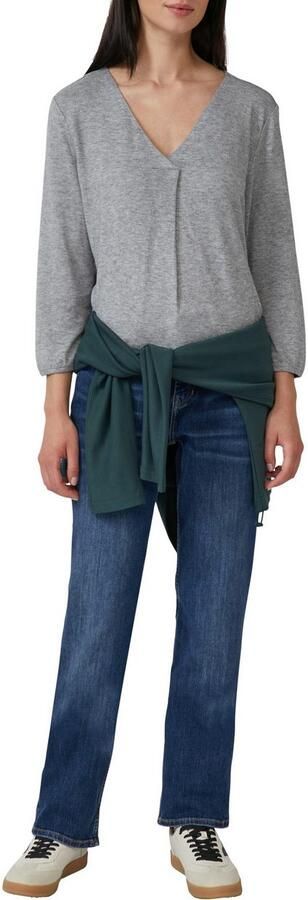 S.Oliver Shirt met 3 4 mouwen met v-hals - Foto 2