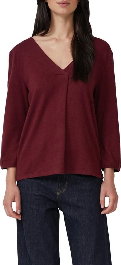 S.Oliver Shirt met 3 4 mouwen met v-hals - Foto 4