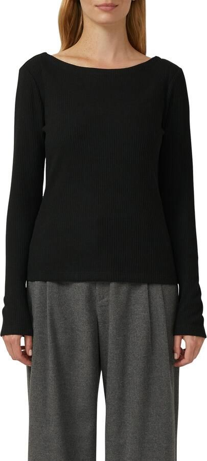 S.Oliver Shirt met lange mouwen met boothals - Foto 4