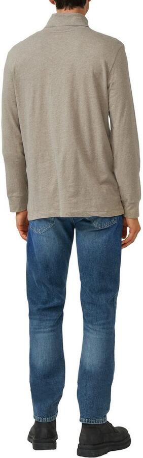 S.Oliver Shirt met lange mouwen met col - Foto 3