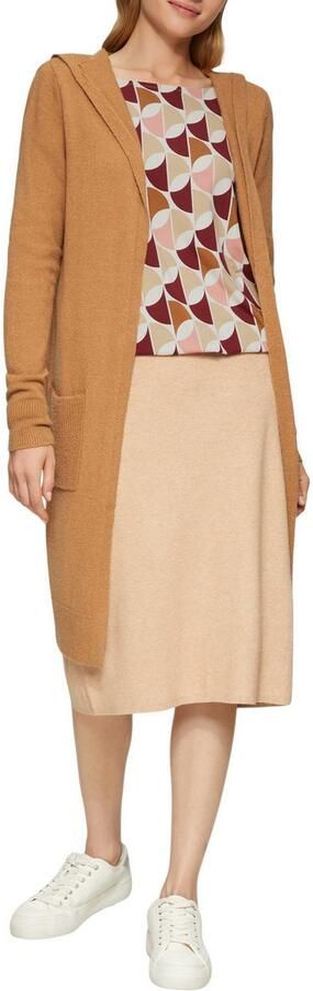 S.Oliver Shirt met lange mouwen met elastische taille - Foto 4